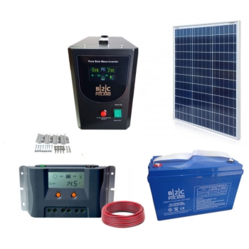 ZESTAW SOLARNY ELEKTROWNIA 800VA GEL 100AH PV-180W